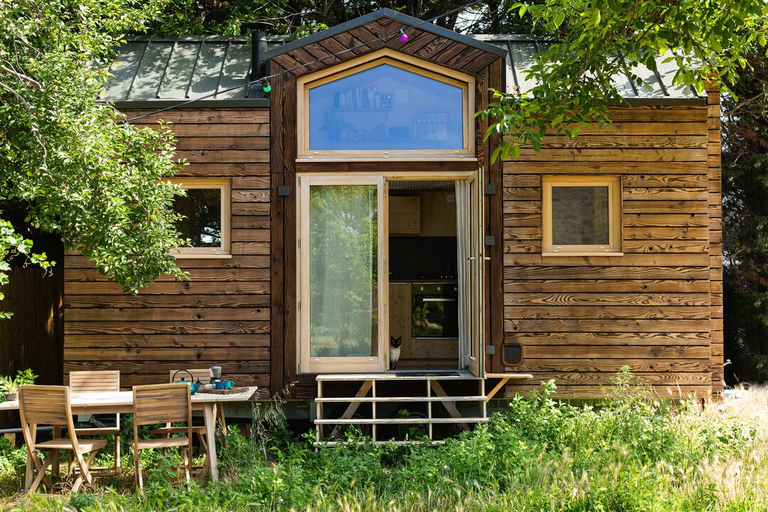 tiny house extérieur La petite Graine